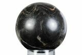 Polished Stromatolite (Greysonia) Sphere - Bolivia #363463-1